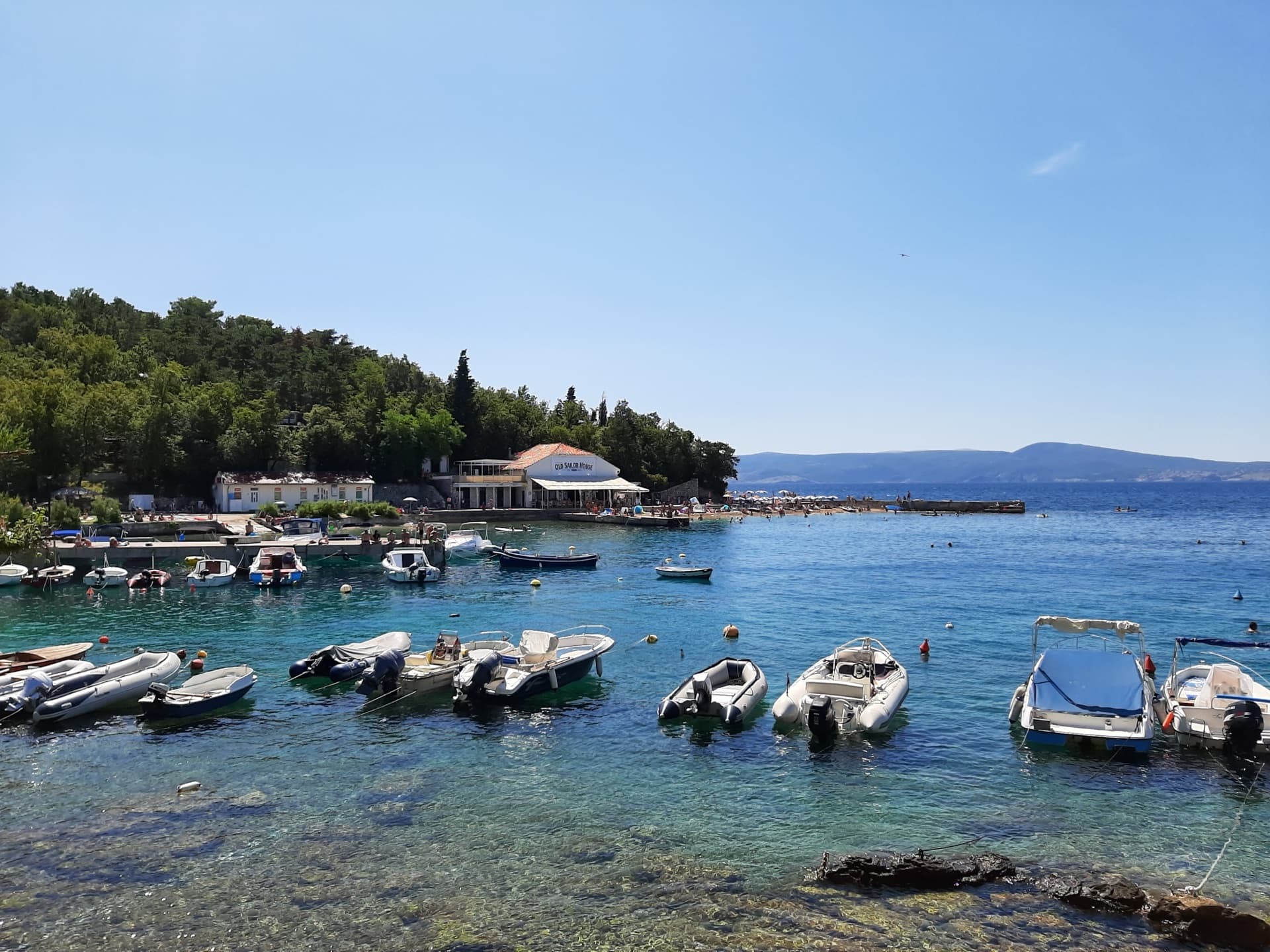 Uvala Slana in Lopar, Rab Island.