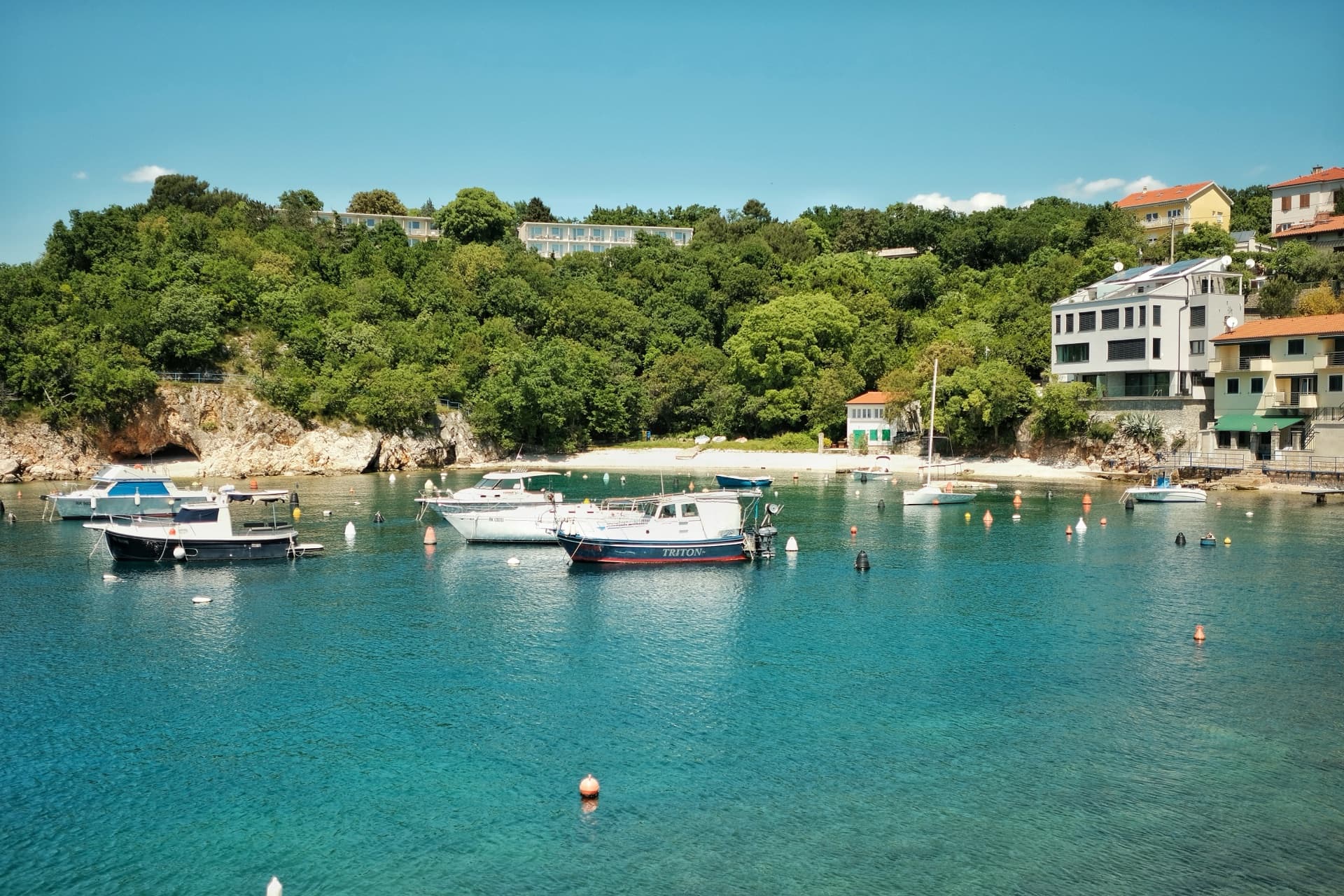 Uvala Žurkovo in Palit, Rab Island.