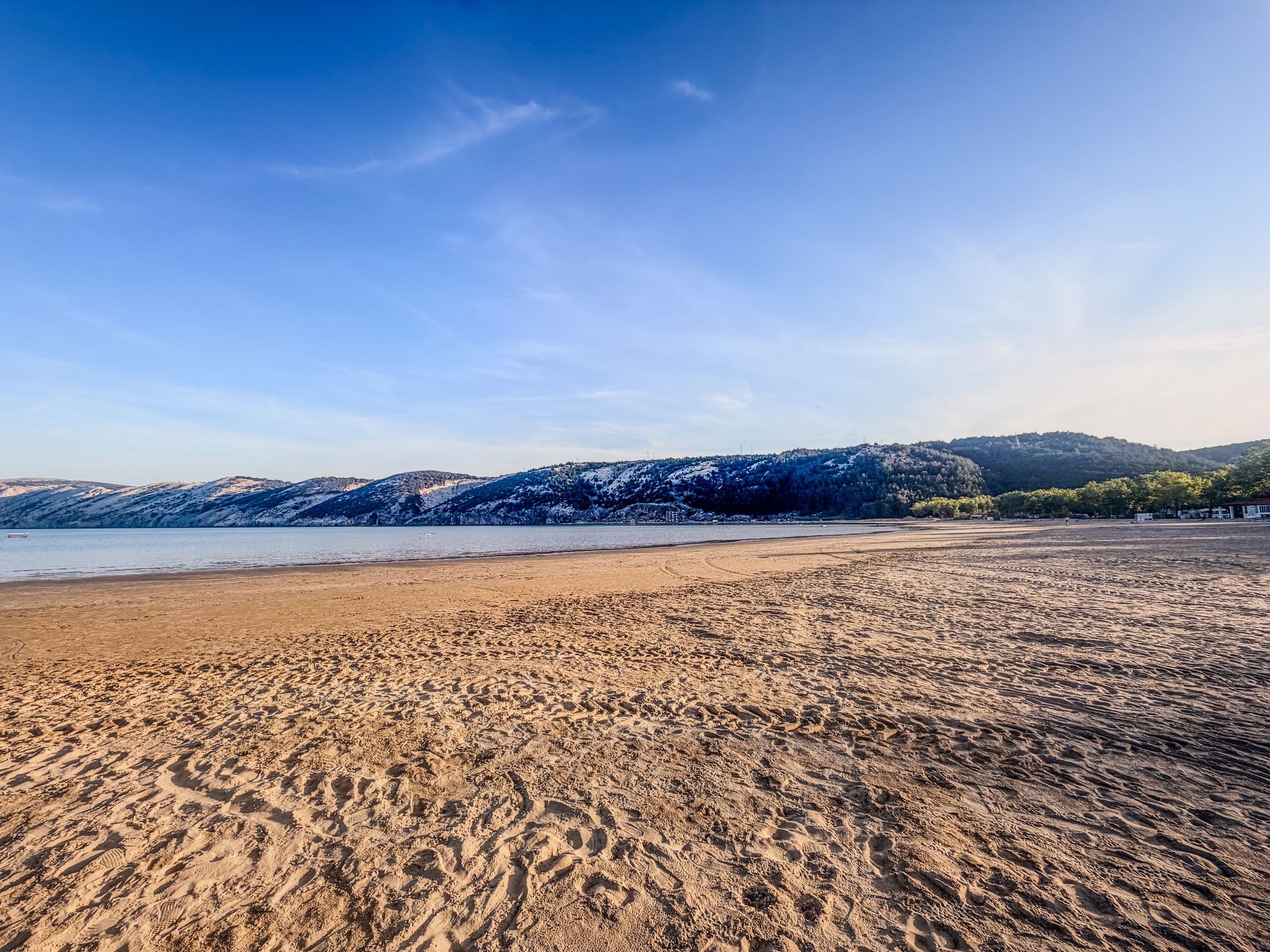 Rajska Plaža in Lopar, Rab Island.